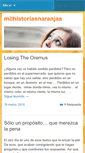Mobile Screenshot of milhistoriasnaranjas.com